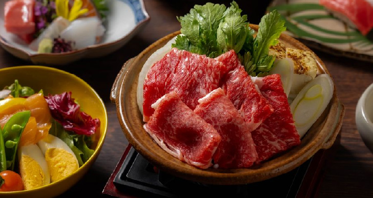 【ご接待<i>/</i>ご会食】<br>一人一鍋<br>神戸牛<br>すき焼き会席